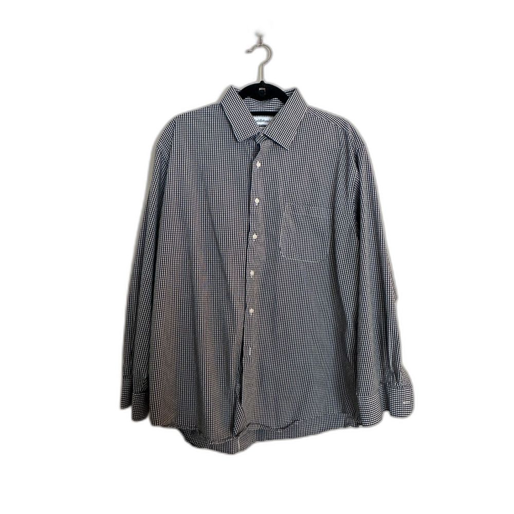ACCEPTING ALL OFFERS! XL Saddlebred Checkered Shirt Blue White